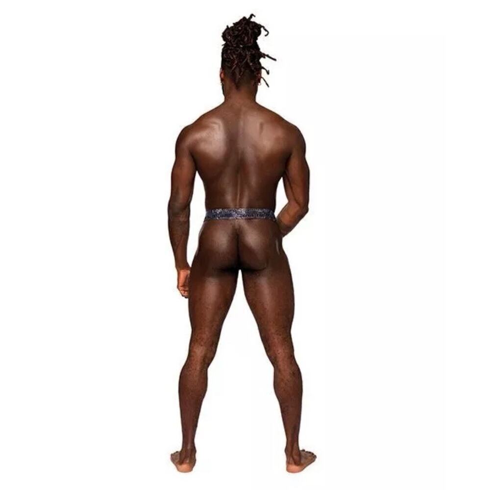 🦋B2G1🦋MALE POWER S-Naked Metallic Coated Rip Away Power Sock - Picture 2 of 4
